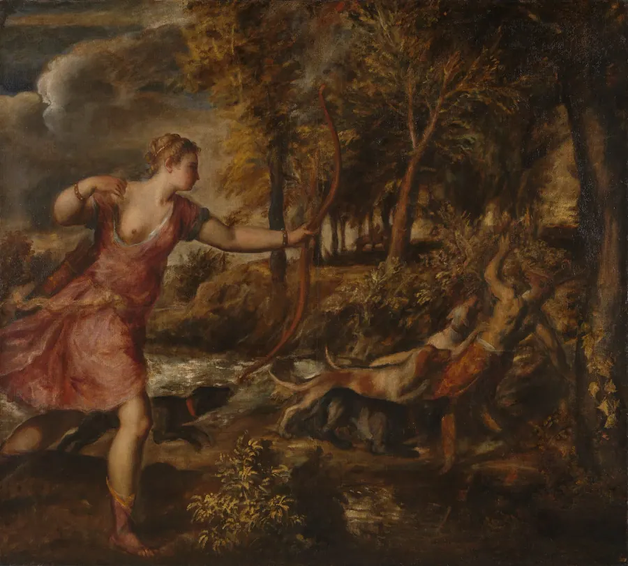 The Death of Actaeon — National Gallery