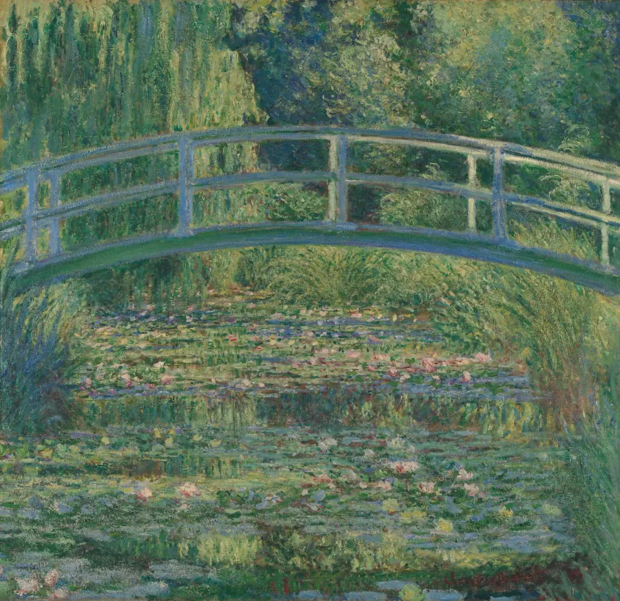 The Water-Lily Pond — National Gallery